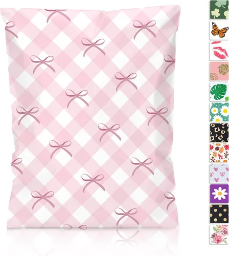 Vista 12 de JinRuiKJ Paquete de 25 sobres de polietileno con estampado de leopardo negro, 10x13, bolsas de envío para ropa, bolsas de correo autoadhesivas