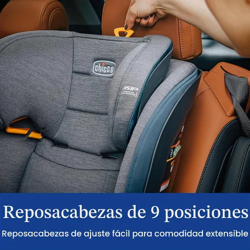 Vista 9 de Chicco MyFit Harness + Booster Car Seat, 5-Point Harness and High Back Seat Stratus