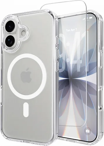 Vista 18 de Funda Translúcida Mate para iPhone 11, [Protección contra Caídas de Grado Militar de 10 Pies] Parachoques Protector Delgado Duradero Resistente a