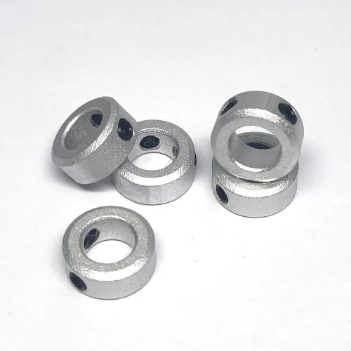 Vista 5 de Collar de eje de aleación de aluminio de bloqueo de collar de eje de bloqueo Tornillo para guía de eje de varilla lineal de 0.315 in, 10
