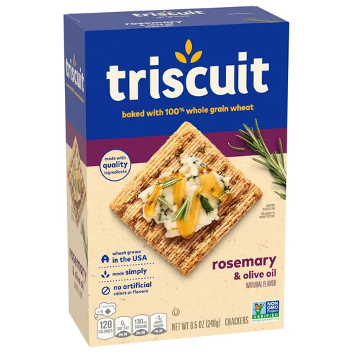 Vista 16 de TRISCUIT Galletas de grano entero 4 paquetes con 4 variedades de sabores surtidos