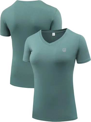Vista 2 de NELEUS Womens 3 Pack Compression Workout Athletic Shirt