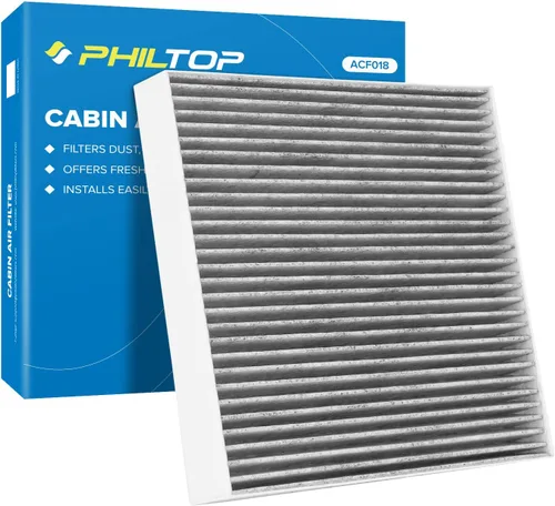 Vista 8 de PHILTOP Filtro de aire de cabina, reemplazo para CF9846A, Prius 2001-2009, Sienna LE 2004-2009, 4Runner 2003-2009, filtro de cabina Premium ACF016