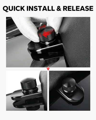 Vista 2 de Amazicha - Tornillo de montaje con tapa para perno de asiento para Harley Davidson, compatible con guardabarros 1997-2024