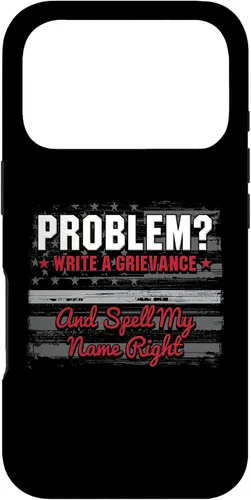 Vista 30 de Write A Grievance and Spell My Name Case for iPhone 17
