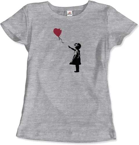 Vista 8 de Banksy - Chica con globo rojo, arte callejero, camiseta Grafitti (adultos, niños, manga corta y larga)