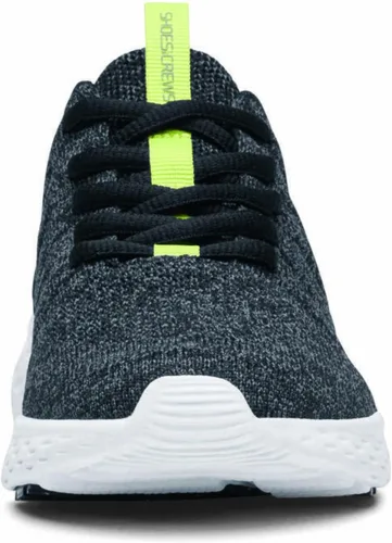 Vista 2 de Shoes for Crews Everlight ECO, zapatos de trabajo antideslizantes para hombre, transpirables, ligeros, con cordones, resistentes al agua, NegroGris