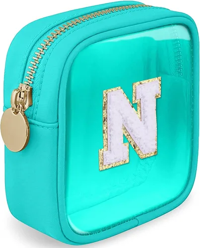 Vista 111 de Bolsa de Maquillaje Transparente Pequeña Bolsa de Cosméticos Bolsa de Viaje de Artículos de Aseo Bolsa Transparente con Cremallera Bolso Organizador