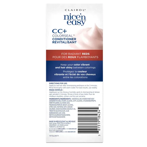 Vista 2 de Acondicionador fijador del color Clairol Nice 'n' Easy CC Plus, N/A