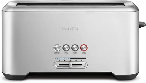 Vista 7 de Breville BTA720XL Bit More Tostadora, 2 Rebanadas, Acero Inoxidable Cepillado Toast bagels and thick, artisanal bread evenly in wide slots