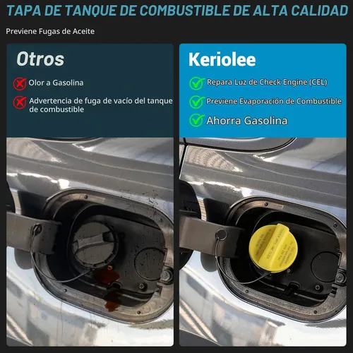 Vista 5 de Tapa de gasolina GT337 para Chevrolet Impala Equinox 2011-2017, Buick LaCrosse