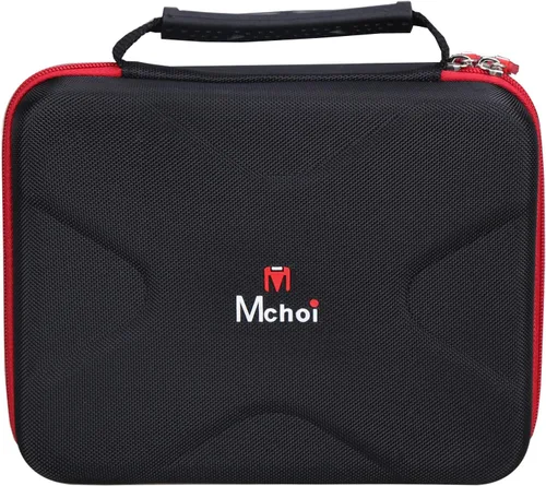 Vista 4 de Mchoi Estuche rígido de transporte adecuado para compresor de aire de inflador de neumáticos TEROMAS, bomba de aire portátil de CC/CA