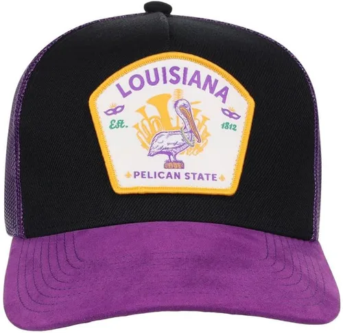Vista 2 de Local Crowns Gorra con parche de Louisiana
