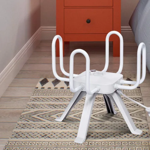 Vista 2 de tangkula Electric Shoe Rack Portable Shoe Rack de secado