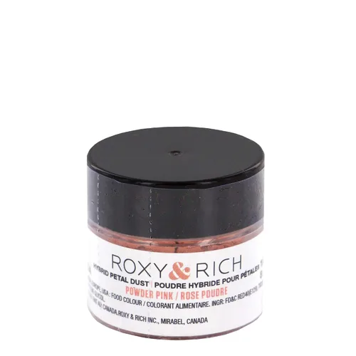 Vista 8 de Roxy & Rich - Polvo híbrido de pétalos en polvo, color alimentario, volumen de 0.3 fl oz, color azul bebé