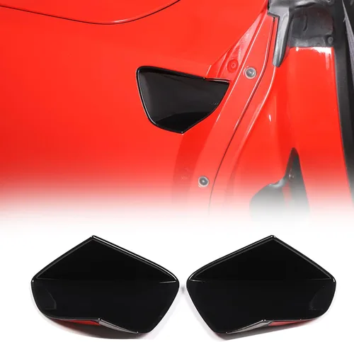 Vista 9 de Cubierta exterior de la manija de la puerta, 2 unidades, compatible con Corvette C7 Stingray 2014-2019, cubierta de protección contra arañazos