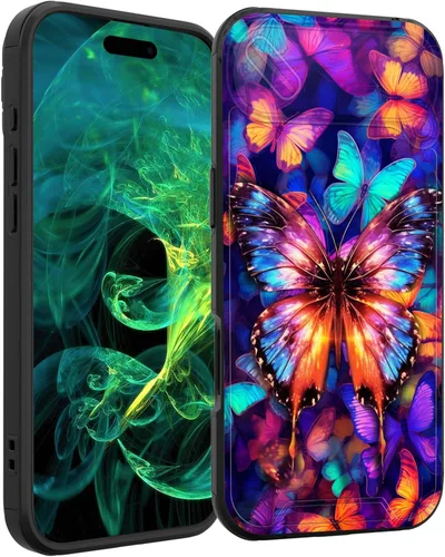 Vista 149 de Funda para iPhone Air con cubierta para cámara deslizante, resistente de doble capa, híbrida, a prueba de golpes, funda protectora resistente