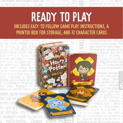 Vista 6 de Paladone Harry Potter Who is It Guessing - Mercancía con licencia oficial del juego