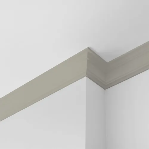 Vista 382 de Glidden Pintura Interior + Imprimación: Gris/Plata Antigua, Una Capa, Satinado, 1 Galón