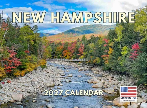 Vista 188 de Calendario de Alabama 2026 para pared, 12 meses, mensual, recuerdos escénicos de AL Hecho en Estados Unidos