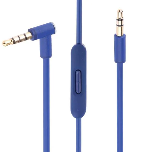 Vista 12 de Mixr 2.0 cable de audio macho de 0.138 in a macho de 0.138 in con micrófono mejorado compatible con Beats by Dre Headphone