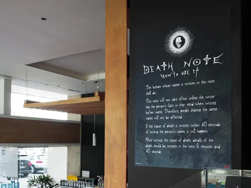 Vista 8 de Póster de Death Note de anime, pósteres de Deathnote de la serie Manga, póster genial para pared, 12 x 18 pulgadas