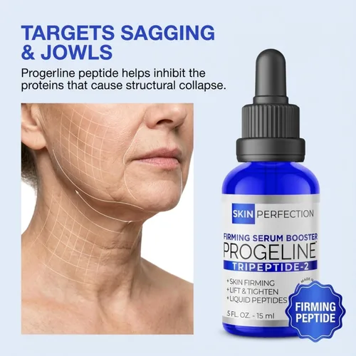 Vista 12 de Skin Perfection Suero Reafirmante Reafirmante con Progeline Peptide Repair Serum Neck and Face Progeline Cream Upgrade Trifluoroacetil Tripeptide-2