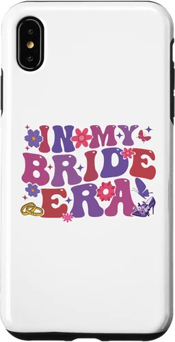 Vista 7 de Funda para iPhone 14 In My Bride Era Groovy Bride Despedida de soltera