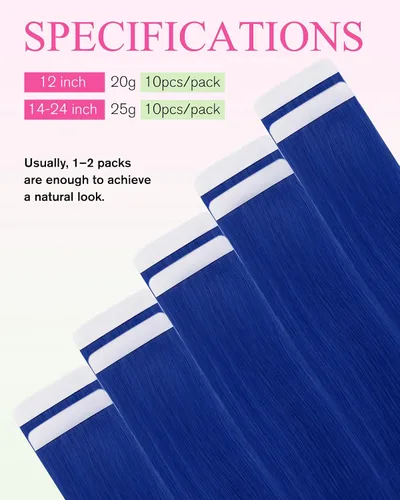 Vista 188 de YoungSee Extensiones de Cabello Humano con Cinta Balayage Extensiones de Cabello con Cinta Marrón Oscuro Extensiones de Cabello con Cinta Ombre