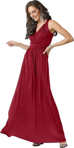 Vista 45 de Koh Koh - Maxi vestido largo sin mangas para dama de honor, cóctel, noche