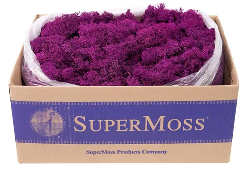 Vista 35 de SuperMoss 21786 Musgo de Reno Preservado Negro, Aprox. 3 lb Estuche a Granel