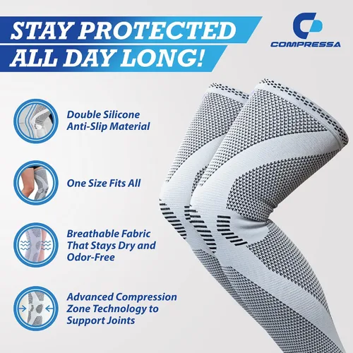 Vista 5 de Compressa Leg Compression Sleeve