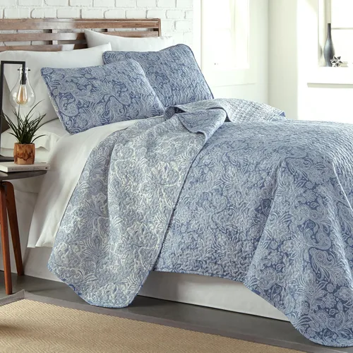Vista 70 de Southshore Fine Living, Inc. Juego de edredón individual XL, colcha de microfibra acolchada, juego de edredón individual con funda de almohada, ropa