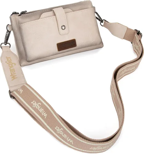 Vista 4 de Wrangler - Cartera delgada y minimalista de cuero para hombre y mujer