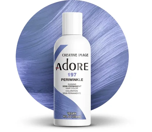 Vista 104 de Adore Tinte semipermanente verde para el cabello, vegano y sin crueldad, 4 onzas líquidas, 163 Green Apple (paquete de 1)