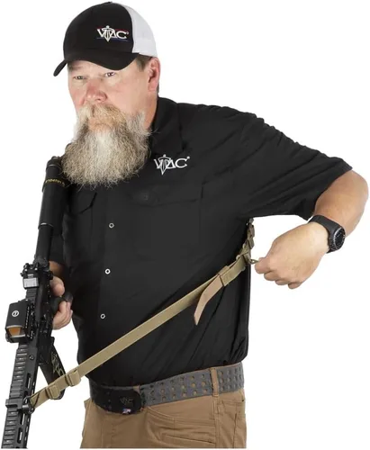 Vista 5 de Viking Tactics VTAC - Eslinga de nailon híbrida acolchada ancha con ajuste rápido
