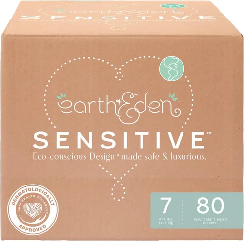 Vista 11 de Earth & Eden Sensitive Pañales ecológicos e hipoalergénicos Talla 1 176