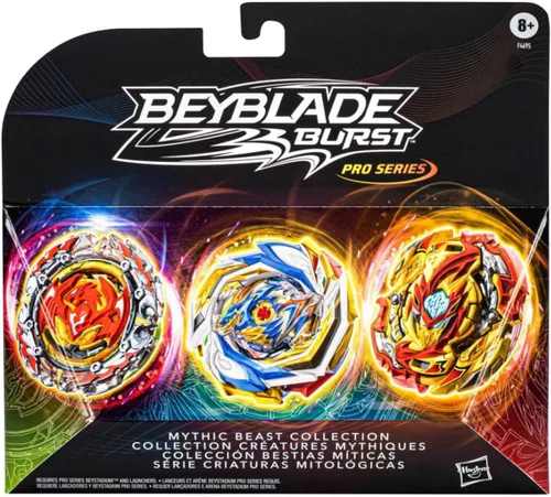 Vista 2 de BEYBLADE Colección Burst Pro Series Mythic Beast, color rojo