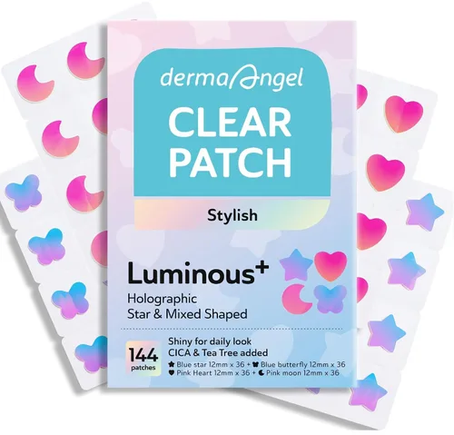 Vista 13 de DERMA ANGEL Parches grandes para espinillas para nariz, mentón y frente, poros de brotes y tratamiento de manchas, parches para acné hidrocoloide
