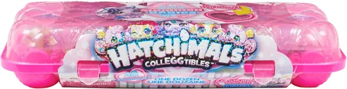 Vista 2 de Hatchimals CollEGGtibles, paquete de 12 huevos de Shimmer Babies, regalos y rellenos de calcetines para niñas y niños de 5 años en adelante