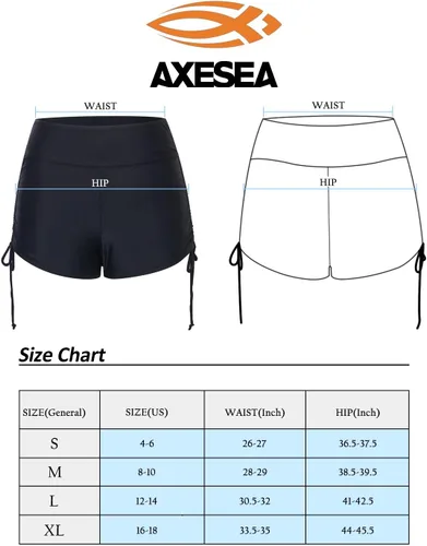 Vista 7 de AXESEA Parte inferior de bikini para mujer