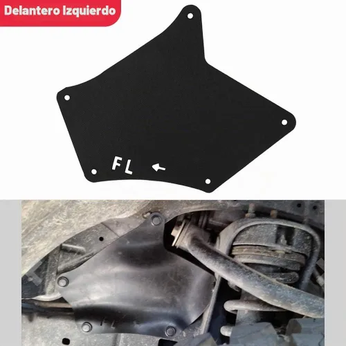 Vista 3 de Protectores de protección contra salpicaduras con clips
