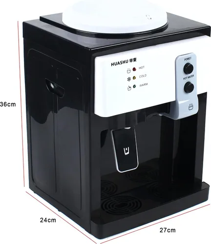 Vista 10 de Futchoy Dispensador de agua para encimera, dispensador de agua de mesa para 1.1-4.9 galones, temperatura agua fría caliente pequeños dispensadores