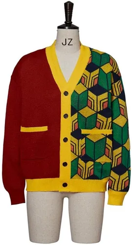 Vista 3 de Anime Demon Tomioka Giyuu - Chaqueta de punto Giyuu