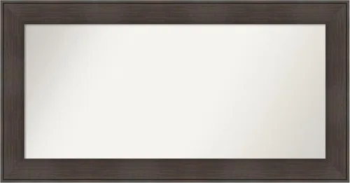 Vista 32 de Amanti Art Espejo personalizado, espejo de baño de veta de madera rústica William, espejo de pared o espejo de tocador de baño sobre el fregadero