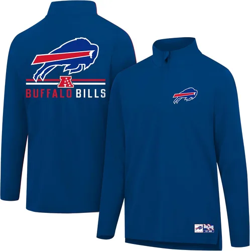 Vista 71 de Ultra Game Men's NFL Official Super Soft Quarter Zip Long Sleeve T-Shirt