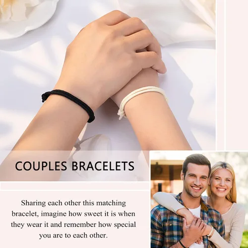 Vista 2 de UNGENT THEM Regalos para parejas para mis hombres, novio, novia, mi amor, alma gemela, prometido, aniversario, día de San Valentín, cumpleaños