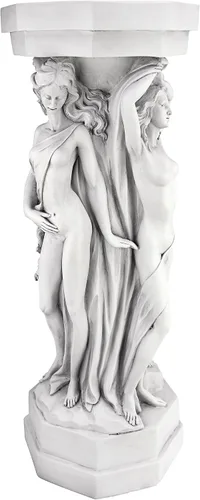Vista 3 de Design Toscano. Columna con escultura de las Ménades.