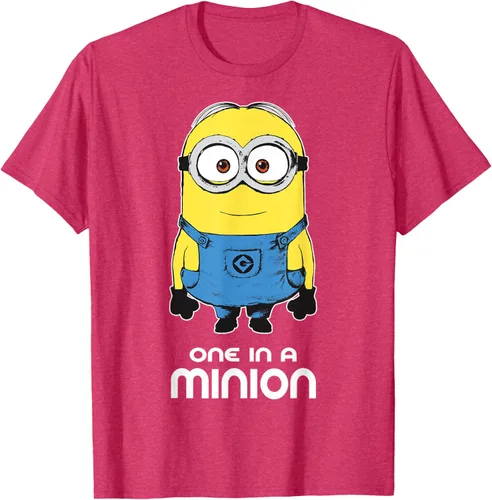 Vista 30 de Despicable Me Camiseta estampada Minions Bob One in A Minion Negro