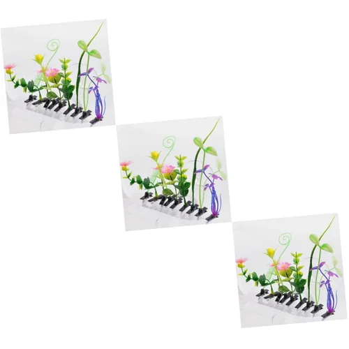 Vista 8 de FRCOLOR Broches de brote, 30 unidades, lindas pinzas para el pelo de brotes de frijoles para mujeres, horquilla de flores, plantas, hierba, pasador